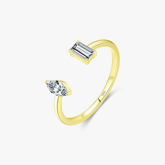 925 Sterling Silver Open Ring