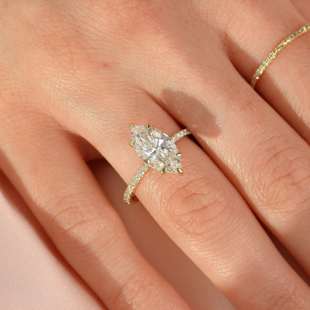 14K Gold Plated White Gold Plated 925 Sterling Silver Zircon Rings